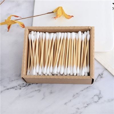 Vistvæn náttúruleg bambus bómullarknappar