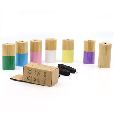 Vistvænt lífrænt bambuskol tannþráður