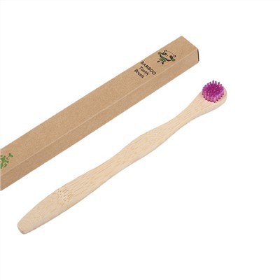 Handgerð umhverfisvæn bambus tunguhreinsiskrapa